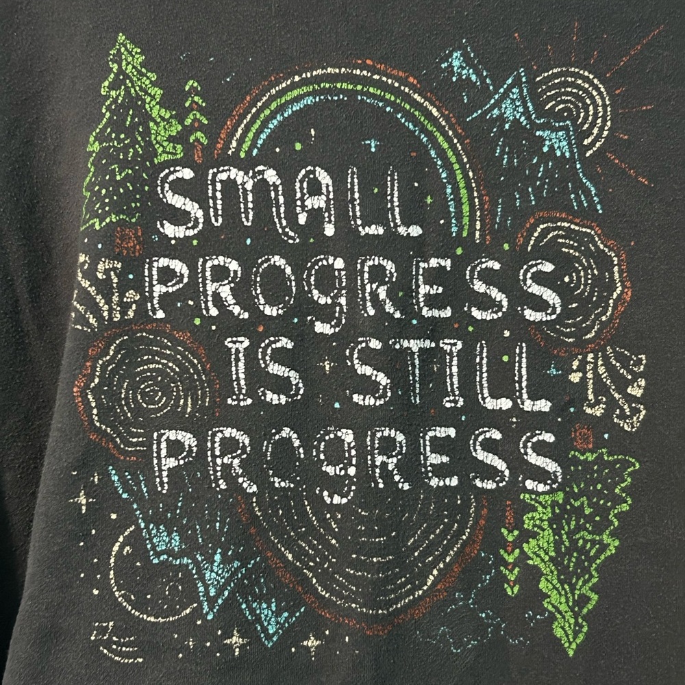 🎁Small progress hoodie sz: L